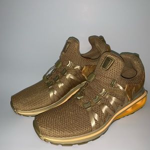 Womens Nike Shox Gravity Metallic Gold